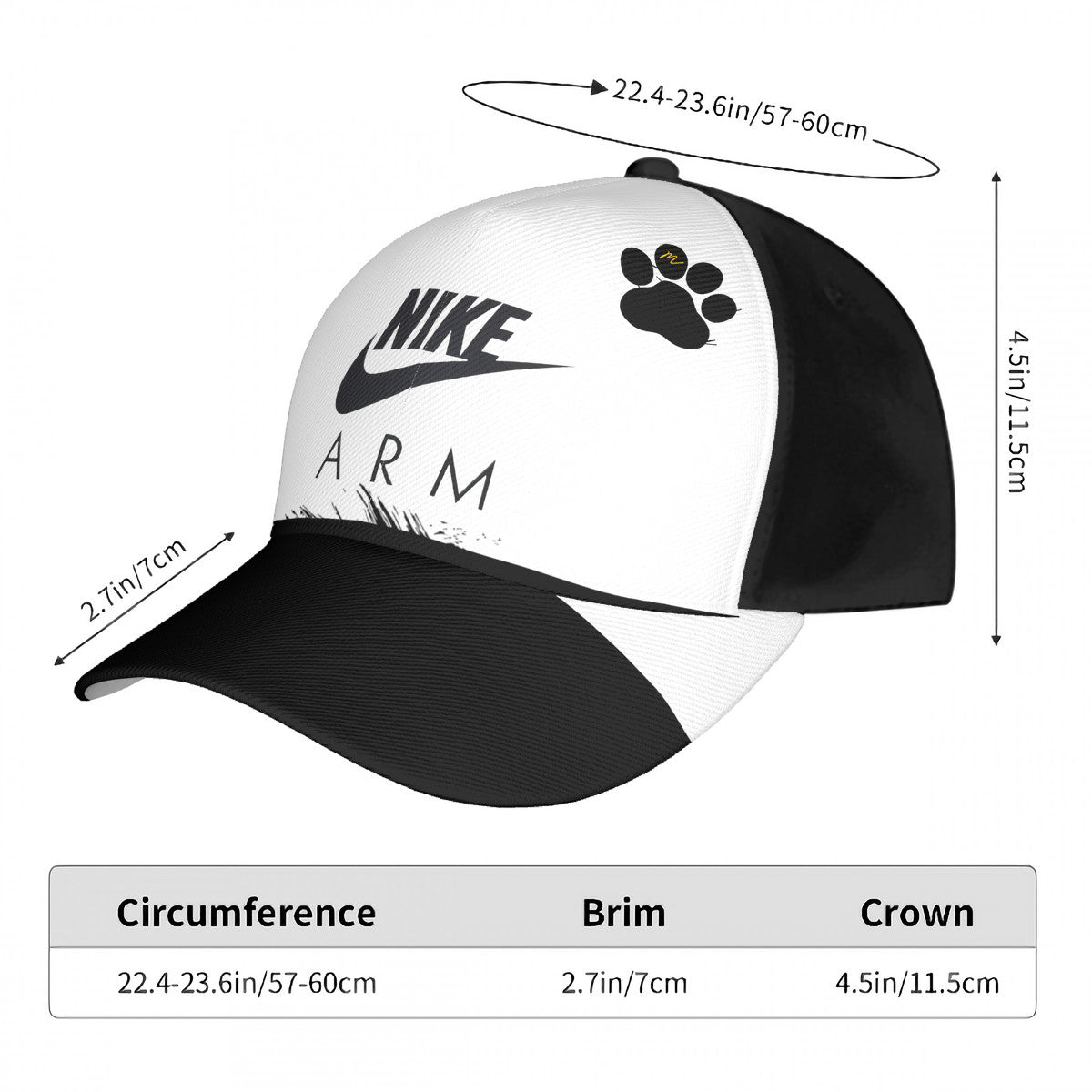 Nike ARM (Panda) cap