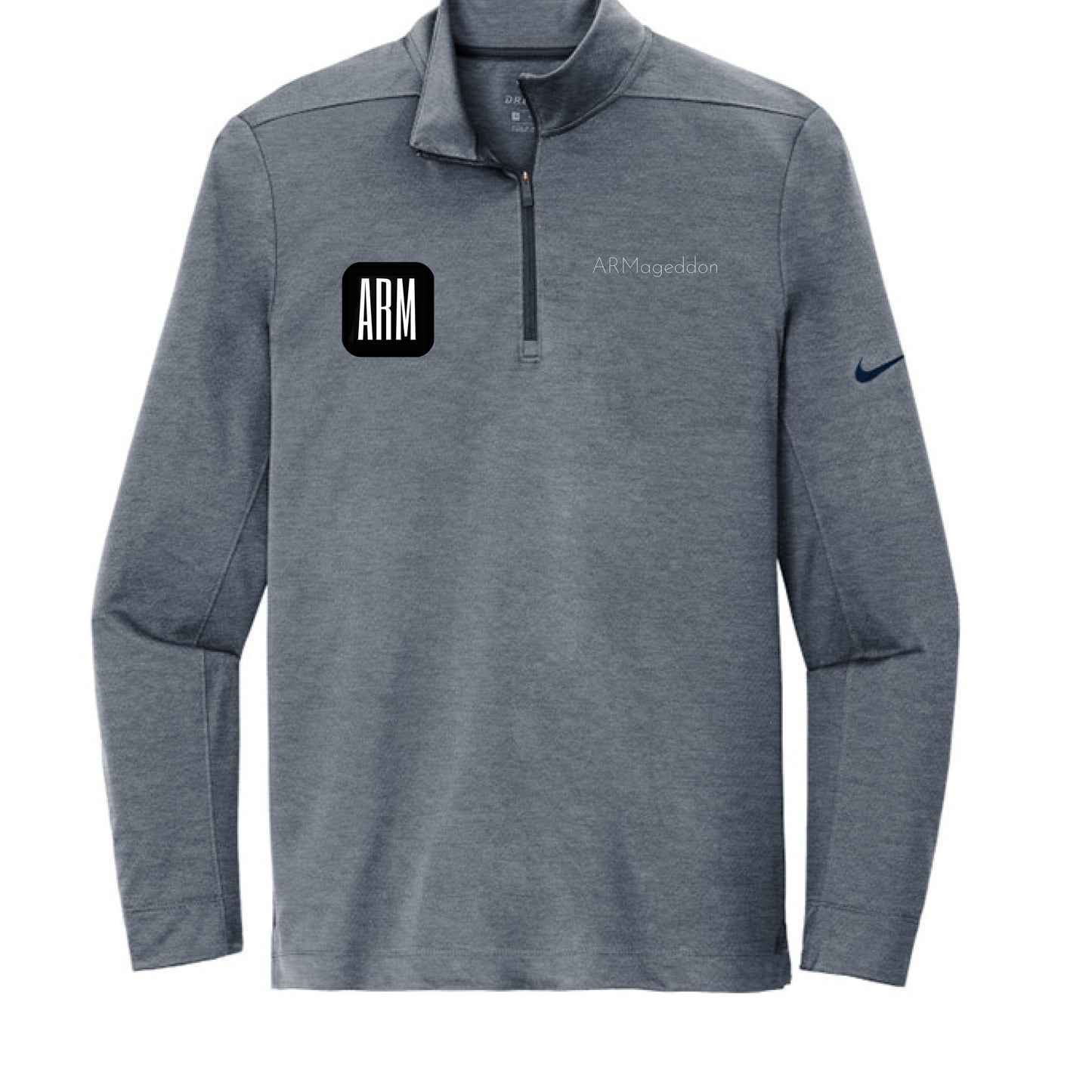 Navy Heather - FRONT