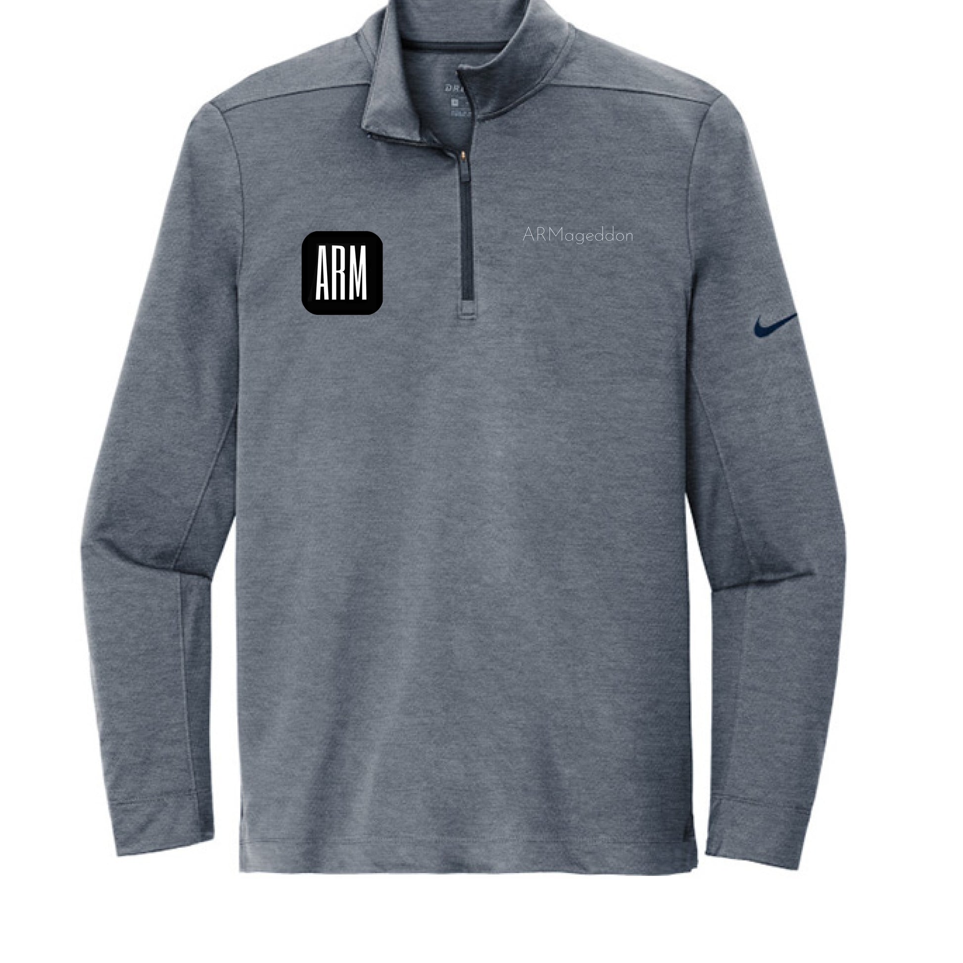 Navy Heather - FRONT